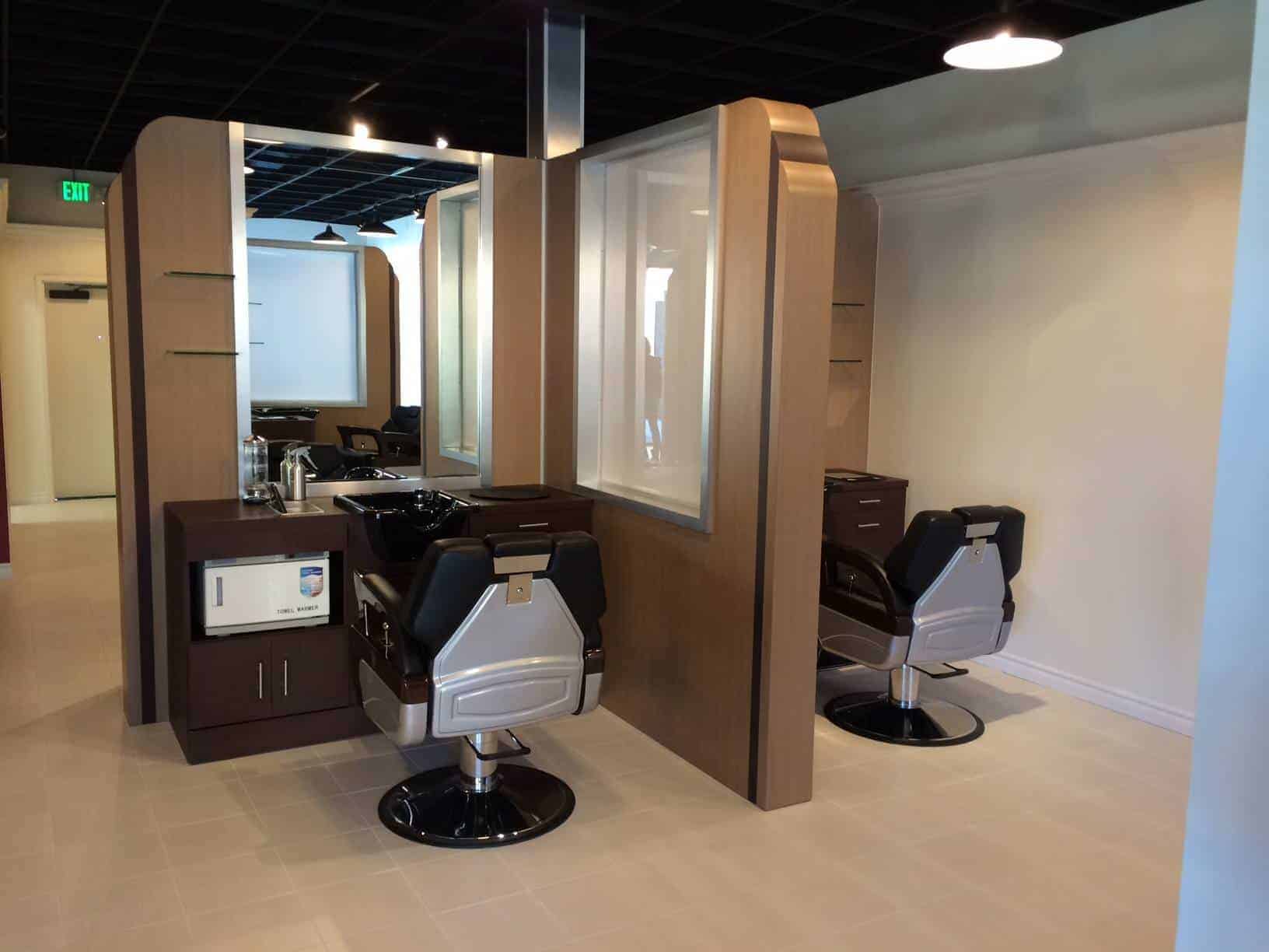 men's haircut