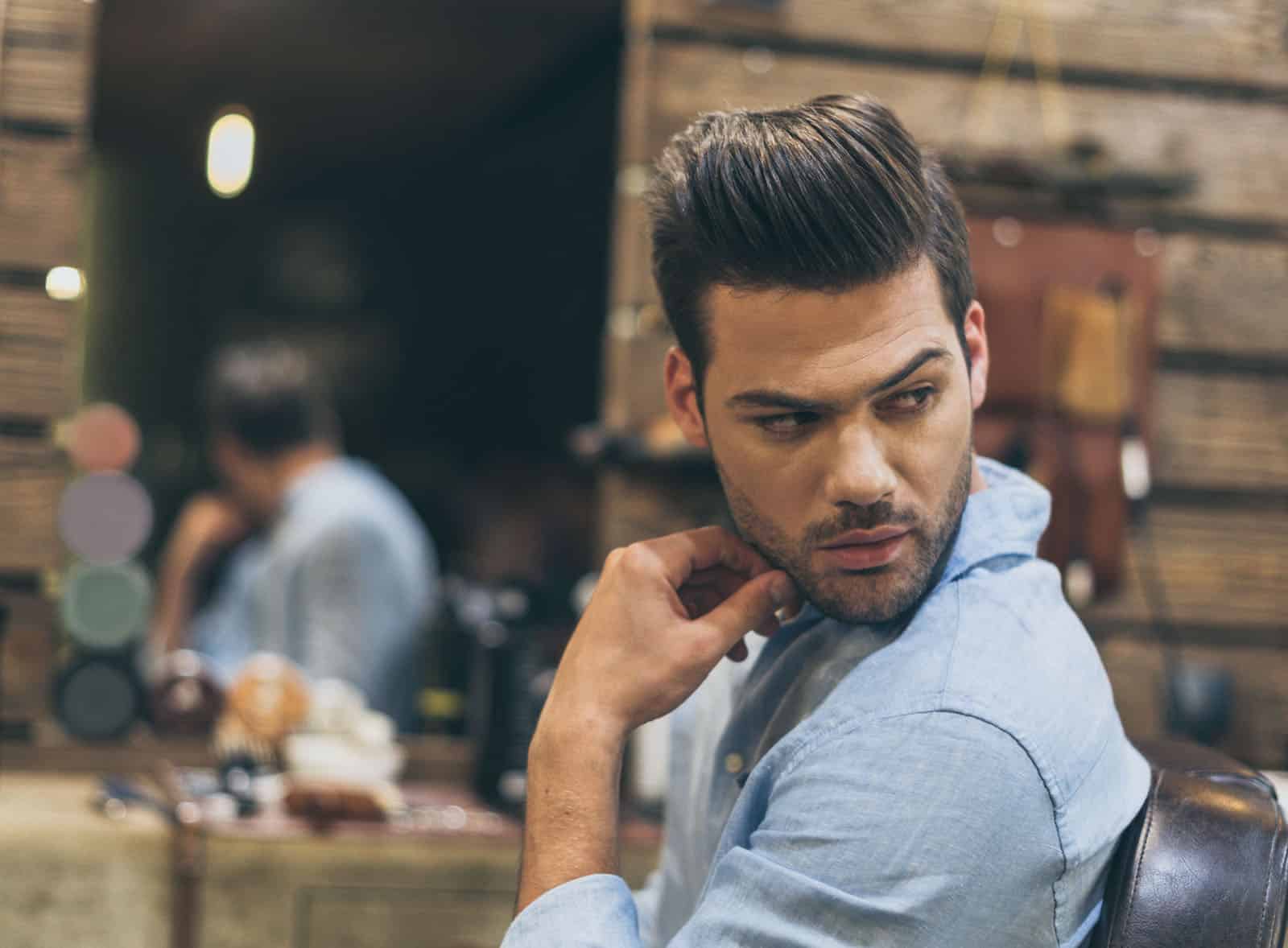 Pompadour Men's Haircut